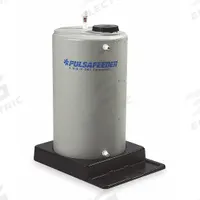PULSAFEEDER Chemical Tank: 15 gal, Polyethylene Tank, Vertical, 3/8 in Tubing Connection Size (MPN U8800667). Key specifications — Mounting Orientation: Vertical; Compatible Manufacturer Model Number: LB02SA-KTCJ-G19; Includes: Fittings and Tubing; Tank Material: Polyethylene; Compatible Brand: Chem-Tech; Compatible Series: A+.