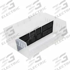 QUANTUM STORAGE SYSTEMS Long Bin Dividers: 10 in x 6 in, 15 in Overall Wd, Black (MPN DSB218/222). Key specifications — Compatible Manufacturer Model Number: QSB222; Brand: QUANTUM STORAGE SYSTEMS.