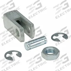 PARKER Piston Rod Clevis: Clevis Mount Type, Fits 3/4 in_7/8 in Bore Dia, 1 3/16 in Overall Lg (MPN L071300200). Key specifications — attr947439: L071300200; attr947448: Steel; attr1171502: Piston Rod Clevis.