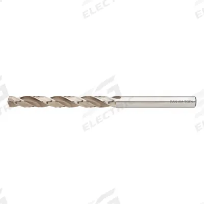 PAN AMERICAN TOOL Double Margin Drill: Letter G, 135° Split Point - Precision Cobalt Jobber-Length Drill Bits