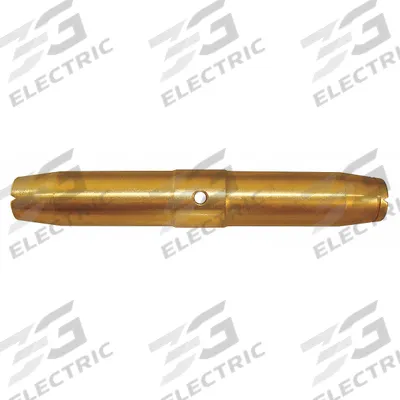 LOOS Turnbuckle Body: 2 1/2 in Overall Lg, Brass, 3,200 lb Working Load Limit - Turnbuckle Pipe-Style Bodies