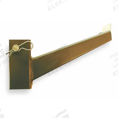 JARKE Arm: Inclined, 21 5/8 in Overall Arm Lg, 18 in Usable Arm Lg, 2,500 lb Arm Capacity - Heavy-Duty Pin-Lock Cantilever Rack Arms