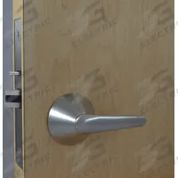 SECURITECH Door Lockset: Passage Lever Locksets, Stainless Steel, ADA Compliant, Ligature-Resistant (MPN LSL-C1-PA1-630-LHR). Key specifications — Ligature Resistance: Ligature-Resistant; Brand: SECURITECH; Visual Indicator Message: No Message; Lockset Style: LSL Lever; ADA Compliant: Yes; Finish: Satin Stainless Steel : Stainless Steel.