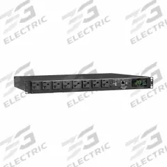 EATON TRIPP LITE PDU: Single-Phase, 127V AC, 16 Outlets, 5-15/20R, Metered, Remote-Monitored, 1 RU (MPN PDUMNH20AT1). Key specifications — Plug Type: NEMA L5-20P; Brand: EATON TRIPP LITE; Phase: Single-Phase; Maximum Input Voltage: 127V AC; Receptacle Type: 5-15/20R; Mounting Location: Wall; Facing: Front.