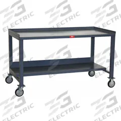 JAMCO Workbench: Fixed Ht, Steel, 60 in x 36 in, 1,400 lb Overall Load Capacity, Gray, Lower Shelf (MPN MW460P505GP). Key specifications — Brand: JAMCO.