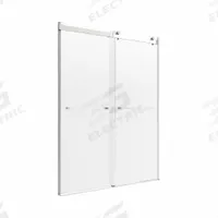 FOREMOST Shower Door: 43 in Min. Door Wd, 47 in Max. Door Wd, 76 in Overall Ht, Clear Tempered Glass (MPN LGDR4876-CL-BN). Key specifications — Brand: FOREMOST; Door Frame Finish: Brushed Nickel.