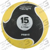 CHAMPION SPORTS Medicine Ball: 11 in Overall Dia, Yellow, 15 lb (MPN PRM15). Key specifications — attr989247: Yellow; attr991485: CHAMPION SPORTS.
