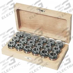 TECHNIKS Collet Set: ER32, 7/32 in to 3/4 in Collet Size Range, 18 Pc (MPN 04212IS). Key specifications — attr1033128: TECHNIKS; attr1038750: Standard; attr1038755: Inch.