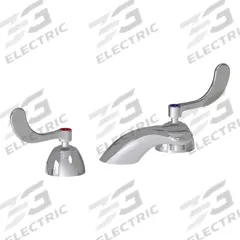 CHICAGO FAUCETS Low Arc Bathroom Faucet: 404, Cast Brass, Polished Chrome Finish, 0.5 gpm Flow Rate (MPN 404-V317E66ABCP). Key specifications — Includes: Mounting Hardware; Brand: CHICAGO FAUCETS; Series: 404.