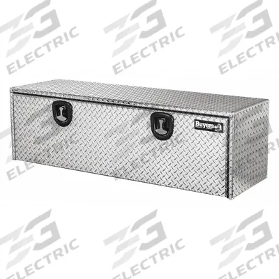 BUYERS PRODUCTS Underbody Truck Box: Underbody Truck Box, Single Drop-Down Door Door, Silver - Single Drop-Down Door Boxes
