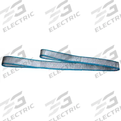 LIFT-ALL Web Sling: Type 3, Polyester, 18 ft Sling Lg, 10 in Eye Lg - Protected-Edge Polyester Flat-Eye Web Slings