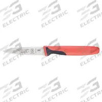 MERCER CUTLERY Paring Knife: Sharp Edge, 3 in Overall Lg, Steel Blade, Red Handle, Stamped, Red (MPN M23930RD). Key specifications — Sub-brand: Millennia Colors; Brand: MERCER CUTLERY; Blade Material: Steel; Blade Type: Sharp Edge; Forged/Stamped: Stamped; Handle Color: Red; Handle Material: Santoprene/Polypropylene; Knife Type: Paring Knife.