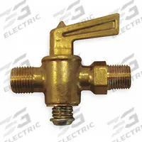 HANSEN Ground Plug Valve: For Fluids Media, 2-Way, 5/8 in Pipe Size, Brass, Compression x MNPT, Male (MPN A664). Key specifications — Brand: HANSEN.