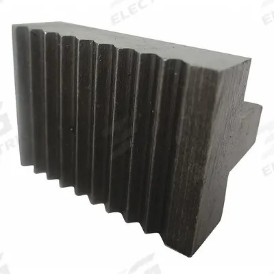 WESTWARD Replacement Heel Jaw and Pin: For Serrated Jaw Texture, Carbon Steel - Heel Jaws for Pipe Wrenches