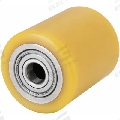 APPROVED VENDOR Caster Wheel: 3 1/4 in Wheel Dia., 4 in Wheel Wd, Polyurethane - Polyurethane Tread on Steel Core Wheels for Pallet Jacks