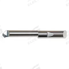MICRO 100 Boring Bar: Top Rake Chipbreaker, 3/16 in Shank Dia., Bright (Uncoated), Right Hand (MPN QBT-110750)