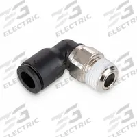 LEGRIS Push-Fit Elbow Fitting: 1/2 in Pipe x 10 mm OD Size, BSPT x Push-to-Connect, 22 mm Overall Lg (MPN 3109 10 21). Key specifications — Brand: LEGRIS.