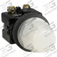 EATON Pilot Light: 30 mm Panel Mounting Size, White, LED, 120 V AC/DC Max Volt Rating (Supply) (MPN HT8HFWF7). Key specifications — Series: HT800; Brand: EATON; Includes Push-To-Test: No Push-To-Test Included.