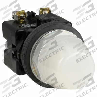EATON Pilot Light: 30 mm Panel Mounting Size, White, LED - LED Pilot-Lights