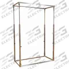 KONTROL KUBE Particle Containment Frame: 30 in Overall Wd, 60 in Overall Lg, 10 ft Overall Ht (MPN 6540-U). Key specifications — attr1058165: KONTROL KUBE; attr1058164: 6540-U; attr1058207: Particle Containment Unit Frame.