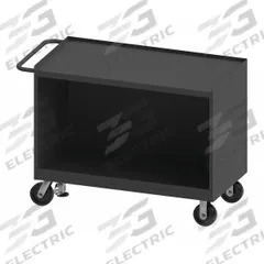 WESTWARD General Purpose Steel Mobile Workstation: 54 1/8 in x 24 1/4 in, Steel, Gray, Steel (MPN 3410-FL-95W). Key specifications — Included Components: Handle on Side; Assembly: Fully Assembled; Brand: WESTWARD.