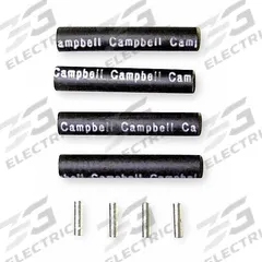 CAMPBELL Splice Kit: 600 V Max Volt (MPN LSK4 B). Key specifications — Container Type: Plastic Bag; Kit Includes: (4) Splices; Brand: CAMPBELL.