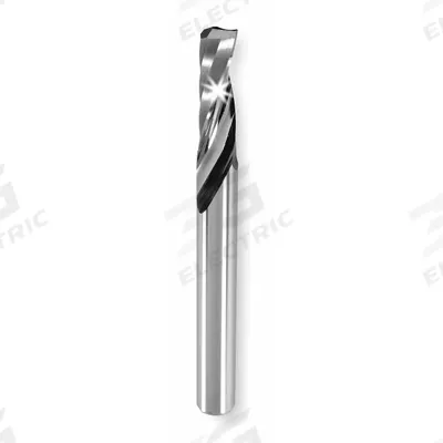 ONSRUD Solid Router Bit: Super Spiral O-Flute, 3/16" Cut Dia - Super Spiral O-Flute Router Bits for Plastics, Wood & Aluminum