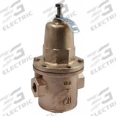 APOLLO Water Pressure Reducing Valve: NPT x NPT, 1 1/4 in Pipe Size, Bronze, 25 psig to 75 psig (MPN 36HLF20601). Key specifications — Brand: APOLLO; Low-Lead Compliance: Low-Lead Compliant.