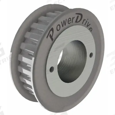 POWER DRIVE Gearbelt Pulley: For L Timing Belt Section, For 1/2 in Belt Wd, 48 Teeth - Bushed L Section Timing Belt Pulleys