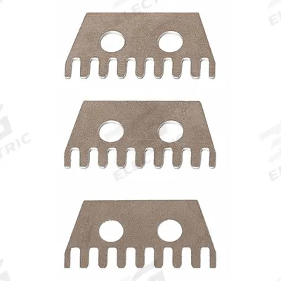 EXAIR Air Gun Shim Set: Stainless Steel, Compatible with 1126/1126SS, (3) Thick Shims - Flat Airflow Shim Sets