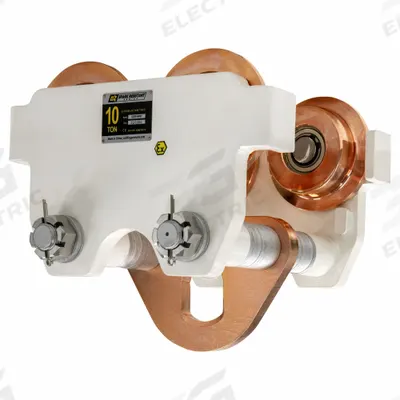 OZ LIFTING PRODUCTS Push Beam Trolley: Push - Spark Resistant Push Trolleys for Hoists