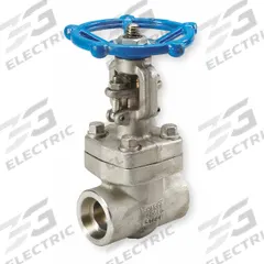 SHARPE Gate Valve: 1/2 in, 316L Stainless Steel, Rising, Socket x Socket, 1,120 psi CWP, Wheel (MPN 4371003840). Key specifications — Bonnet Material: 316L Stainless Steel; Wedge Material: 316 Stainless Steel; Brand: SHARPE.