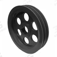 APPROVED VENDOR V-Belt Sheave: 2BK90H, 2 Groove, 8.75 in OD, Bushed Bore, H/QT, Cast Iron. Key specifications — Pulley Industry Number: 2BK90H.