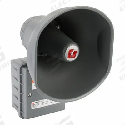 FEDERAL SIGNAL Signaling Device: Powered, 1-Way, 8 in Overall Wd, 12 1/2 in Overall Ht - Horn Speakers