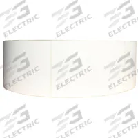 APPROVED VENDOR Barcode Printer Label: 3 in Label Wd, 4 in Label Ht, White, 3 in Core Dia., Matte (MPN 60DX67). Key specifications — Label Finish: Matte; Brand: APPROVED VENDOR; Label Color: White; Adhesive Material: Permanent; Label Material: Paper; Perforation: Perforated.