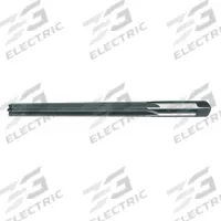 CLEVELAND Taper Pin Reamer: For #0 Pin, 0.1287 in x 0.1638 in Dia, Straight Flute (MPN C24255). Key specifications — attr1301763: CLEVELAND.