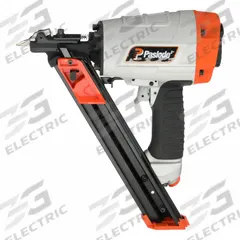 PASLODE Air Nail Gun: Metal Connector, Straight, Adhesive, 1/4 in NPT, Combo, Strip Collation (MPN 515850). Key specifications — attr1320923: PASLODE; attr1320894: Combination.