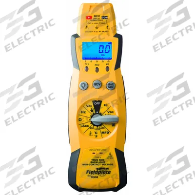 FIELDPIECE Digital Multimeter: TRMS, CAT III 600V - Standard Feature Multimeter Kits