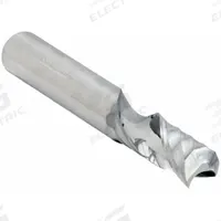 MICRO 100 Solid Router Bit: Spiral Upcut, 1/4" Cut Dia, 3/8" LOC (MPN SFA-250-43). Key specifications — attr1164582: SFA; attr1164586: Aluminum.