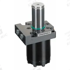 ENERPAC Swing Clamp Hydraulic Cylinder: Single Acting, 1,100 lbf Clamping Force, 0.28 sq in, Left (MPN STLS51). Key specifications — attr95671: 0.28 sq in; attr95672: Left; attr97405: STLS51; attr98896: ENERPAC.