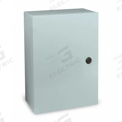 WIEGMANN Enclosure: Steel, 24 in x 24 in x 12 in, NEMA 12/13/3R/4, Solid Cover - Steel Washdown Enclosures