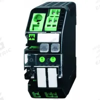 MURRELEKTRONIK Electronic Circuit Protector: MICO, 2 Channels, 10 A/4 A/6 A/8 A Adj., 8 Connections (MPN 9000-41042-0401000). Key specifications — Voltage In Rating: 30V DC; Brand: MURRELEKTRONIK.