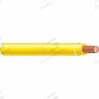 Building Wire: Copper, 12 AWG, 1 Conductors, Stranded, Yellow, 1,000 ft Lg, THHN/THWN (MPN 22969004). Key specifications — Voltage: 600 V; Brand: SOUTHWIRE.