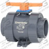 HAYWARD FLOW CONTROL Manual Two-Way Ball Valve: 4 in, PVC, Straight, True Union NPT x True Union NPT (MPN TBH1400A0TV0000). Key specifications — attr1008170: HAYWARD FLOW CONTROL; attr1017899: Locking Tee.