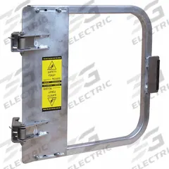 PS INDUSTRIES Single-Door Metal: Aluminum, For 19 3/4 in to 23 1/2 in Opening Wd, Adj (MPN LSG-21-ALU). Key specifications — Brand: PS INDUSTRIES; Includes Lock: No; Mounting Location: Flat Bar; Gate Finish/Color: Unfinished Silver.