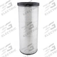 BALDWIN FILTERS Automotive Air Filter: Round-Oval, Engine, Round, Radial Seal, 22 3/32 in Overall Ht (MPN RS5460). Key specifications — Brand: BALDWIN FILTERS; Compatible Vehicle Make: Volvo; Compatible Vehicle Type: Construction Equipment; Baldwin Interchange: RS5460.