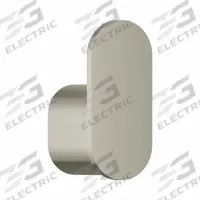 BRADLEY Robe Hook: 2 3/4 in x 1 1/4 in x 1 3/4 in, Stainless Steel, Brushed Nickel (MPN 9B1-110000-BN). Key specifications — Brand: BRADLEY; Material: Stainless Steel.