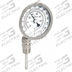 APPROVED VENDOR Dial Thermometer: 0°F to 250°F /-20°C to 120°C, 2.5 in Stem Lg, 3 in Dial Dia (MPN 1NFZ4). Key specifications — Accuracy: ±1 % @ 41 to 200 °F, ±1.5 % Otherwise; Brand: APPROVED VENDOR.