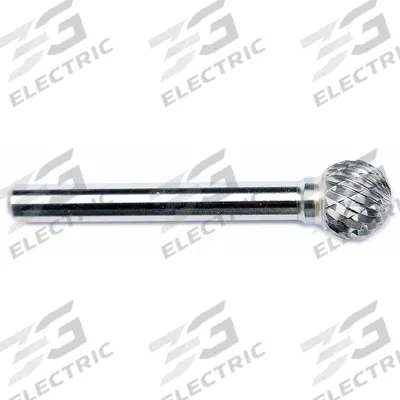APPROVED VENDOR Carbide Bur: Ball, SD-51, Double Cut, 1/4" Head - Double-Cut Ball Burs