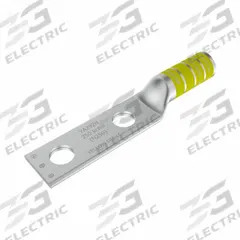 Compression Lug: For 250 kcmil, Solid/Stranded Wire, 3/8 in Stud Size, Long, Copper Barrel (MPN YA292TC38). Key specifications — Inspection Hole: No; For Wire Type: Solid; For Wire Sizes: 250 kcmil; Brand: BURNDY; Manufacturer Part Number: YA292TC38.